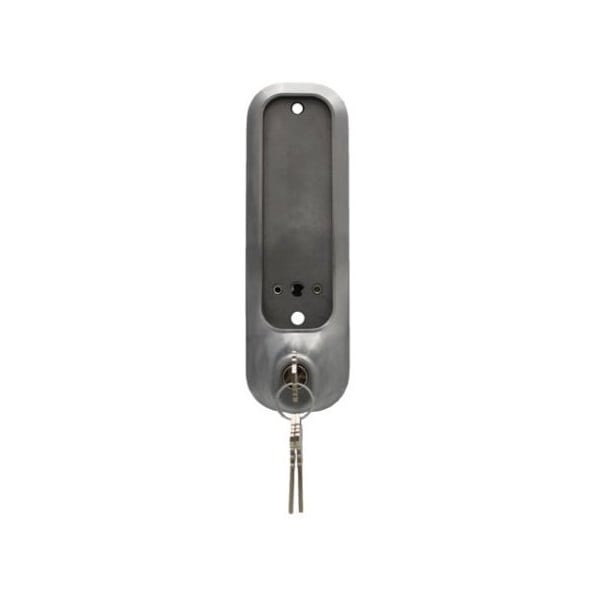 Add-On Key Override System Satin Chrome